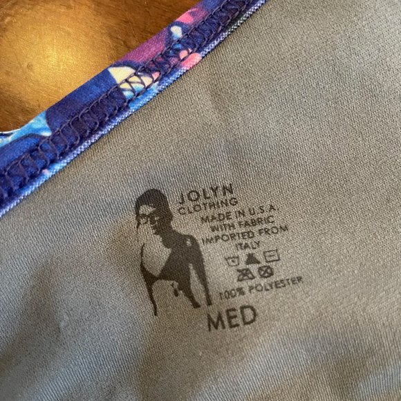 Jolyn Vintage Single Vent swim top - Picture 2 of 2